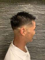 ヒロギンザ 恵比寿店(HIRO GINZA)&nbsp;ツーブロックビジネスショートフェードスパイラルツイストパーマ