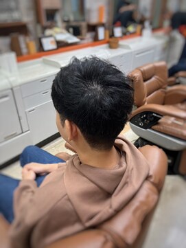 アポロカットステージ 相模大野店 アップバング/ツーブロックマッシュ<理容室>[メンズ/相模大野]