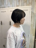 ベンジー 蔵前ii店(benji)&nbsp;扱いやすさNo.1大人可愛い丸みショート/透明感イルミナカラー◎