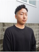 大人な短髪パーマスタイル