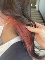 エミュー(emue)&nbsp;春艶感カラーピンクベージュインナーカラー