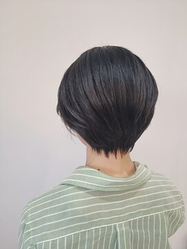 アヤラ オーガニックアンドスパ 東船橋店(AYALA) 【佐藤哲朗】マニッシュショート×ネイビーブラック