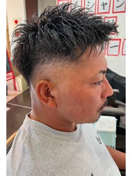 エスフィール 柳生店(S.feel) スキンフェード×ツーブロック