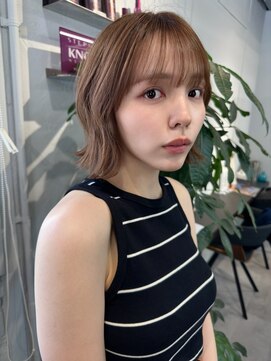 カレンアンドエクラート 大宮(KAREN&ECLART) ◎似合わせブリーチ　ブラウン◎下田一輝