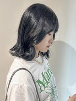 ゼスト 中野店(ZEST) 【ZEST中野/chihiro】ブリーチなしで艶々ブルーブラック