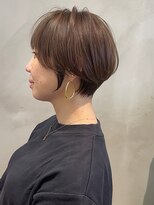 クラン調布北口店(CLAN)&nbsp;髪質改善大人ショートヘア/ボブ/顔周りレイヤー[調布]._.