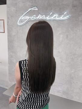 ジェミニ 大津 瀬田店(Gemini) 魅力倍増カールセミディシアーカラー姫カットショートヘア
