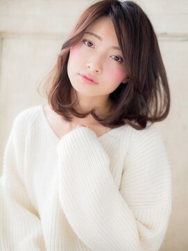 モッズヘア 福岡天神店 mod's天神/グレージュカラーふんわりカールヘルシースタイルh