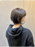 ショートヘア☆ダークグレー
