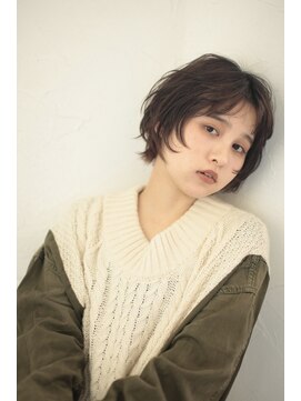 ファム(FAM) くせ毛パーマ ショート ベージュ 代官山 中目黒 恵比寿