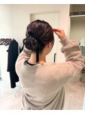 20代・30代・40代似合う小顔ヘアアレンジ♪二次会ブライダル花嫁
