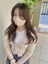 グラス 春吉1号店(glass)&nbsp;brown×顔周りcut