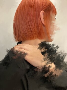 スクワットハウス(SQUAT HOUSE) ボブ/オレンジヘア