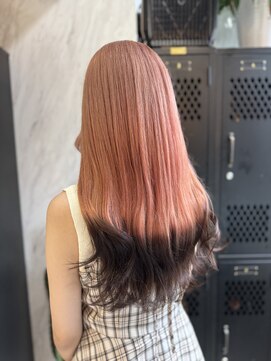 ヴァイス 渋谷店(VAICE) デザインカラー/エンドカラー/ピンクオレンジ