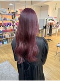 艶感たっぷり◎ラベンダーピンクで魅せるロングレイヤー