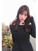 大人可愛いロングスタイル