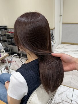 ゼスト フィーノ(ZEST fino) 【橋本姫奈】ラベンダーブラウン×髪質改善