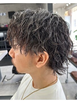 エデン バイ トゥルークリエイション 新越谷(EDEN by True Creation) Men'sカット/学割U24カットカラー/眉毛/ニュアンスパーマ/新越谷