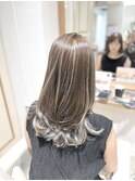 ロングレイヤー×コントラストハイライト