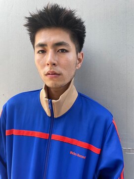 セーヌ ロク(ceine loq) 学芸大学【CEINEloq】メンズカット×フェードスパイキーショート