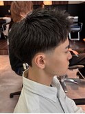 千葉駅MEN’S HAIR/サーフカール/刈り上げセンターパート