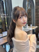 ミンクス 銀座店(MINX)&nbsp;【MINX 平限定】似合わせ顔まわりカット＋プチアレンジ