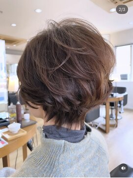 ユウ 香久山店(U) 【UHair】大人のリラックスウェーブショート