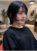 大人20代30代コンパクトショートボブ