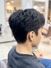 【学割U24】メンズカット＋ダウンパーマ ［桜木町/men's］