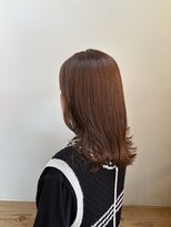 フラット(flat)&nbsp;40代50代/白髪ぼかし/ブラウンカラー/髪質改善
