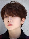 MEN’S/ニュアンスパーマ/ニュアンスウルフ/心斎橋
