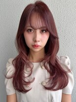 リアラバイアルティナ 船橋店(Liara by artina)&nbsp;ツーウェイバング/シースルーバング/ピンクベージュA82