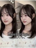 ダークパープルナチュラルショート夏のヘアアレンジ渋谷