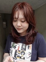パークレーン アイス イヴェン(park lane ICI yeven)&nbsp;ブリーチなしオレンジブラウン暖色カラーオレンジブラウン