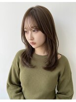 ポワト 獨協大学前(poi to...)&nbsp;束感前髪カールミディ