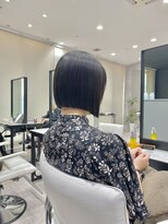 ルクス スマートサロン(Luxs SmartSalon)&nbsp;顎下1センチぱつっとボブ
