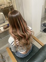 リエコー(RE'ECHO)&nbsp;エクステでハイライト風