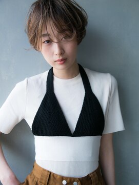 レス 伏見(LESS) 『LESS』長めバング×ショート[伏見/丸の内/栄/髪質改善/