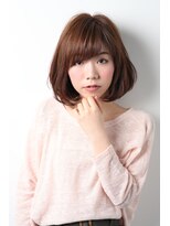 キュリオ 尾山台(curio)&nbsp;【curio尾山台】 　イルミナカラー × ヘルシーレイヤー大人ボブ