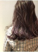 大人かわいいアッシュバイオレット