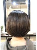 【eTONe】30代40代大人女性におすすめ丸みシルエットボブ