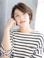 ウル 吉祥寺(ulu)&nbsp;かきあげバングの外ハネカールスタイル