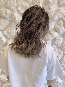 モアナ バイ ヘッドライト 沖縄東崎店(Moana by HEADLIGHT) Moana東崎#デジタルパーマ#アッシュベージュ#大人かわいい