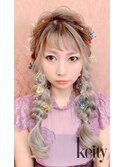編み込みツイン♪【TEL予約でお得】¥2300→¥2100