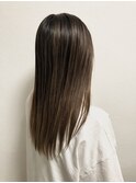 バレイヤージュ×イルミナカラー×サファリ