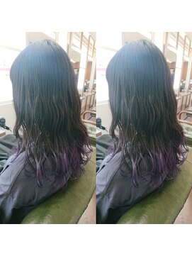 ヘアーサロン リバース(Hair Salon Rebirth) 【防府/Rebirth】パープルグラデーション