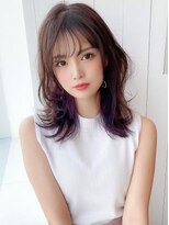 アグ ヘアー ピース 浜松高丘店(Agu hair peace) 《Agu hair》大人クール★インナーカラーネオウルフ