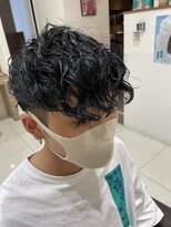 アッシュ 十日市場店(Ash)&nbsp;マッシュ系ツイストスパイラルパーマ