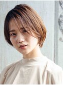 サイドパートショートボブ
