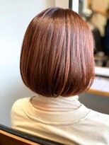 バブルス 新所沢店(BUBBLES)&nbsp;ナチュラルボブ×ピンクベージュ